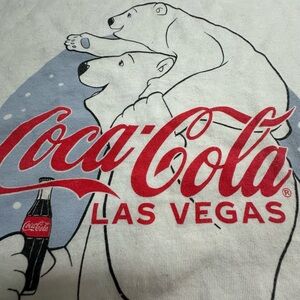 Coca-Cola Las Vegas Polar Bear Tee - Red, White, Blue